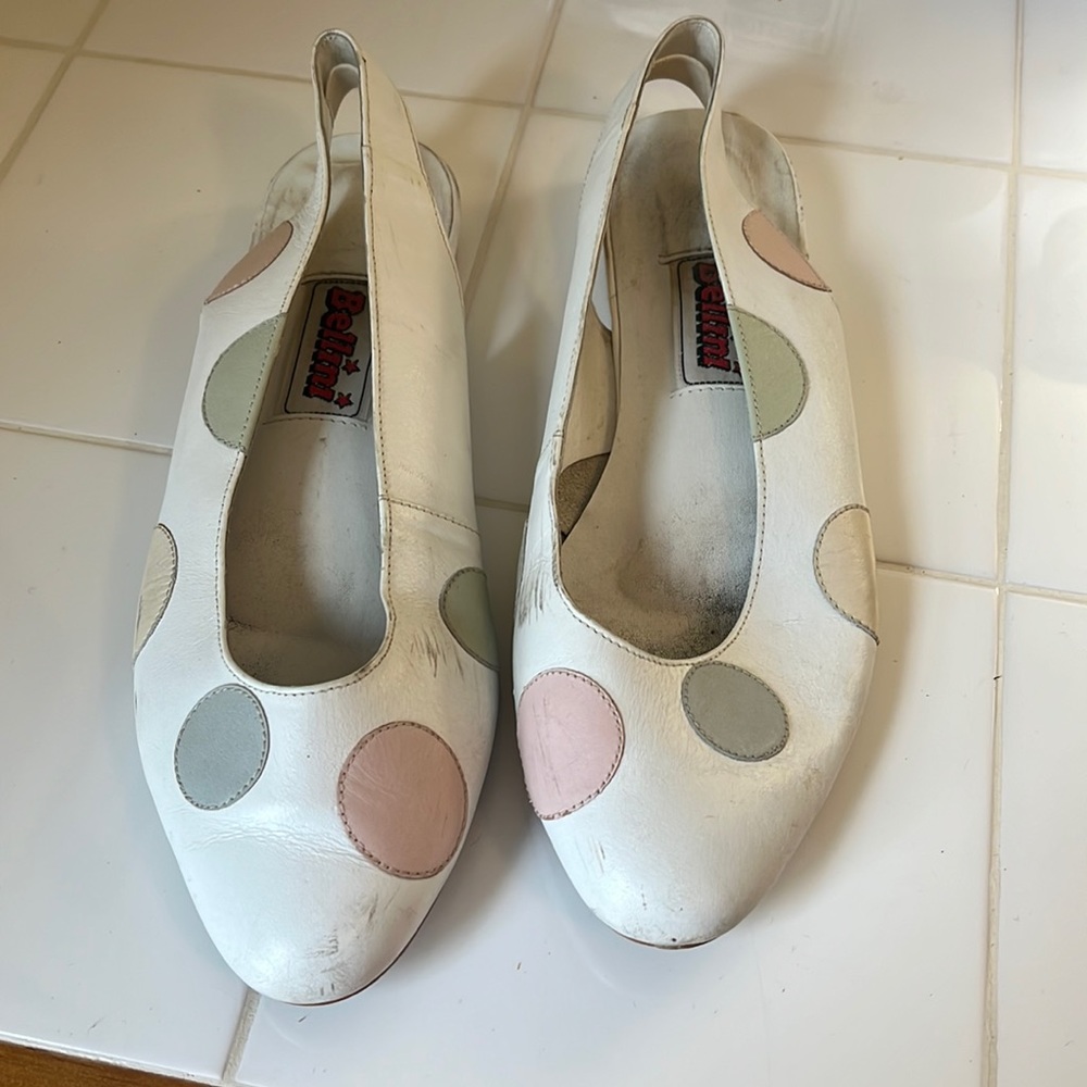 GUC Slingback Leather Shoes